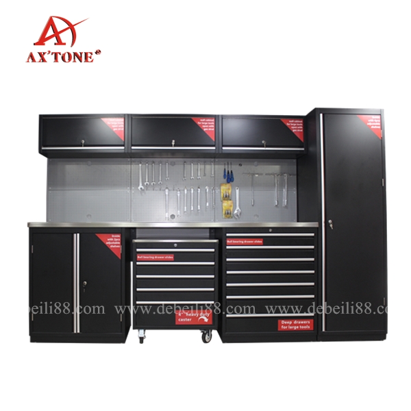 AX‘TONE Workshop Use Steel Garage Storage Tool Cabinet 