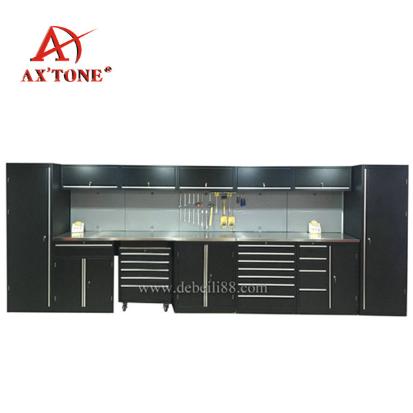 AX‘TONE Garage Workshop use AX‘TONE Combination Storage roller Cabinet 