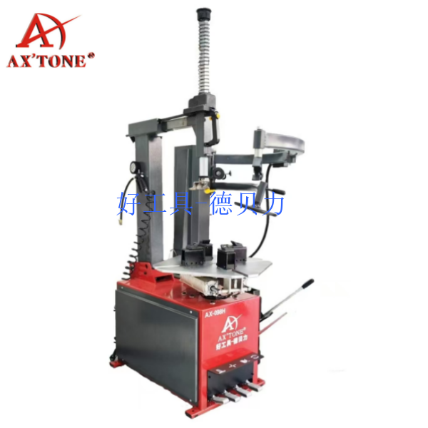 AX‘TONE   Rearward tyre removal machine with post