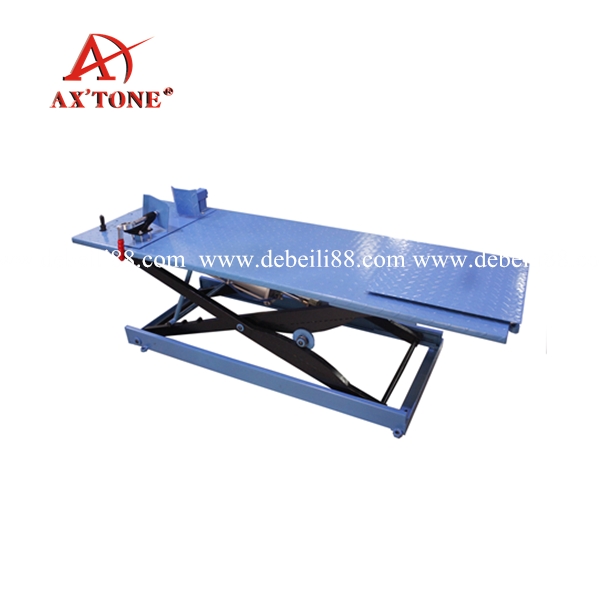 AX‘TONE Pneumatic Motorcycle Lift Table, Motorcycle Repair Shop Platform Table