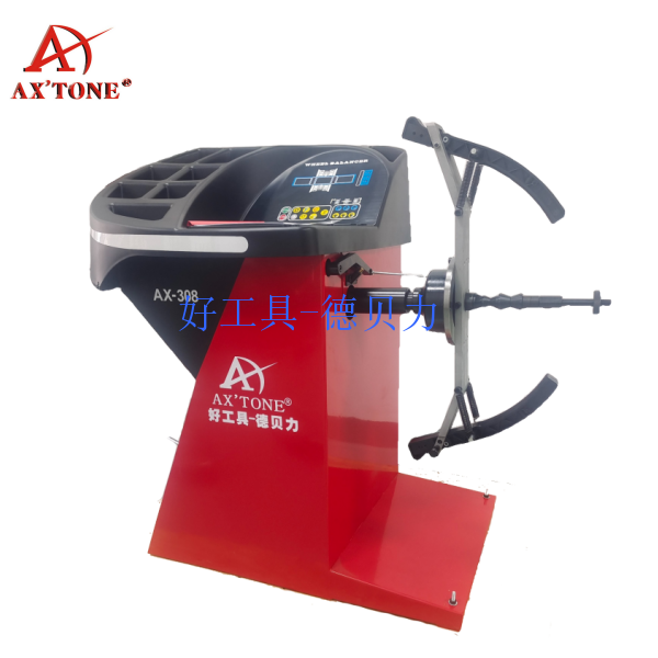 AX‘TONE   Dynamic balancing machine with infrared tire