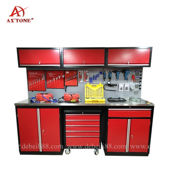 AX‘TONE Metal Garage Storage Tool box Cabinet Of Auto Shop Tools 